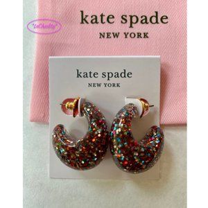 Kate Spade 'Adore-ables' Glitter Huggies Multi NWT